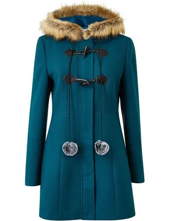 trish petite duffle coat