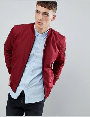 dark red mens jacket