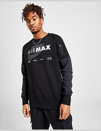 air max fleece crew sweatshirt