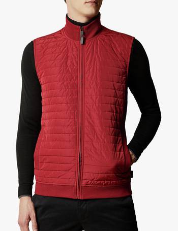 ted baker britts quilted gilet