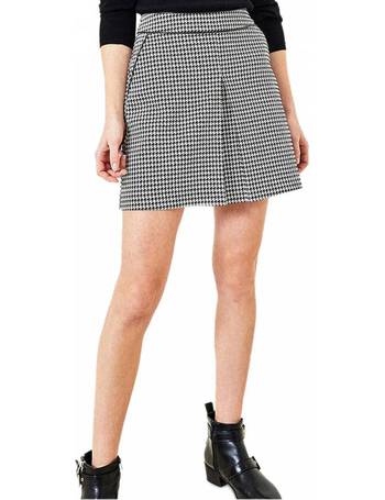 Oasis black rib bias hotsell cut skirt