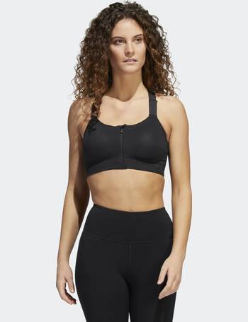 Shop Adidas Women's Zip Front Sports Bras up to 70% Off