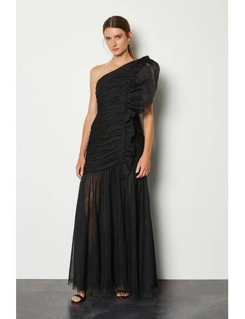Karen Millen Chain One Shoulder Dress Online Store, UP TO 55% OFF 