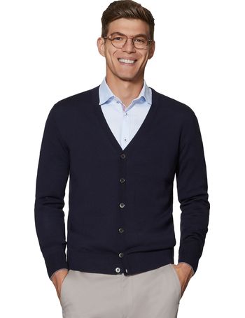 Shop TM Lewin Men's Wool Cardigans | DealDoodle