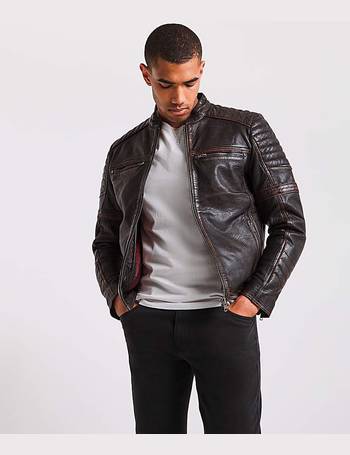 Shop Men's Jd Williams Leather Jackets up to 45% Off | DealDoodle