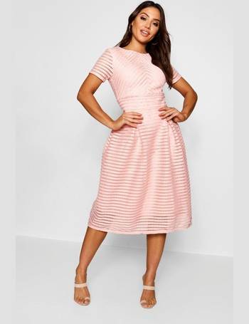 Full skirted best sale prom midi dress