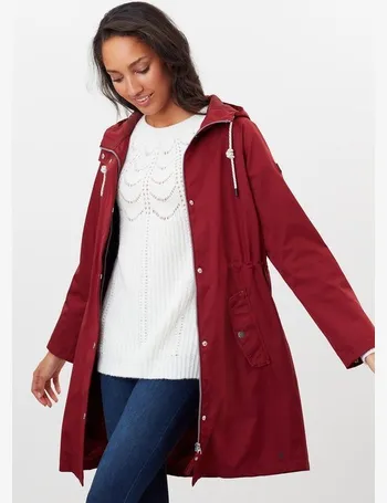joules purple rainmoore plain waterproof raincoat