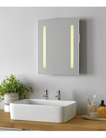 Argos Illuminated Bathroom Mirrors, Square Bathroom Mirrors Argos