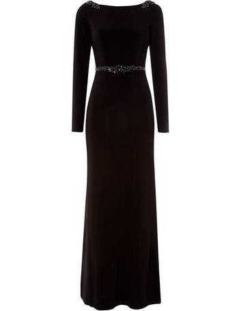 Shop Adrianna Papell Women s Long Sleeve Embellished Dresses up to