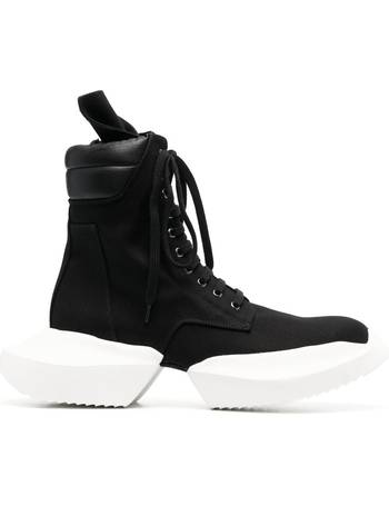 Rick Owens DRKSHDW distressed-effect lace-up high-top Sneakers