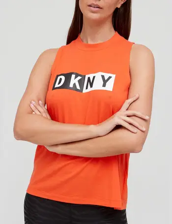 DKNY Red Athletic Tank Tops for Women