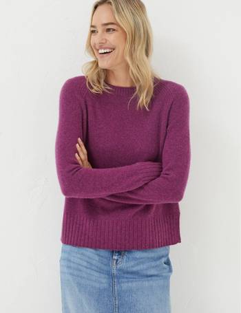 Pure Cashmere Ribbed Longline Jumper