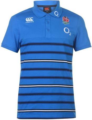 New Grey Canterbury England Rugby RFU Men's T43 Pale Polo Shirt Small 