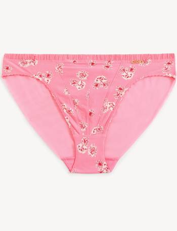MARKS & SPENCER M&S 5pk Cotton Rich Printed High Leg Knickers