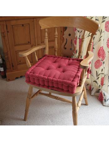 Velour Armchair Booster Cushion