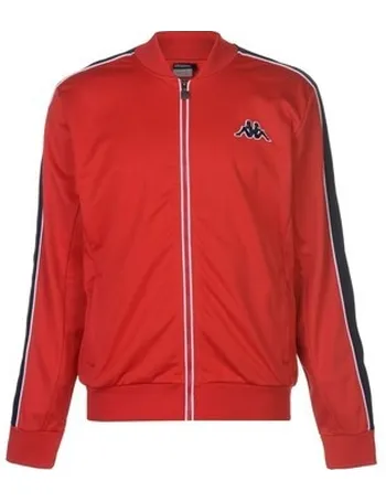 Kappa tri tape sale jacket mens