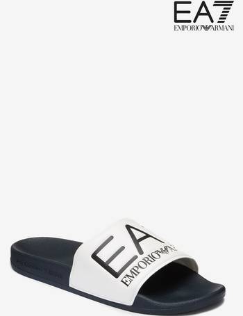 mens ea7 sliders