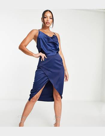 Shop Missguided Women's Navy Blue Dresses up to 80% Off