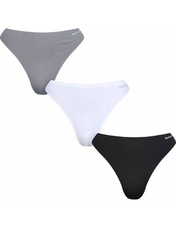 Women's panties Reebok Brief LOTTY Womens 3P - black/white/grey