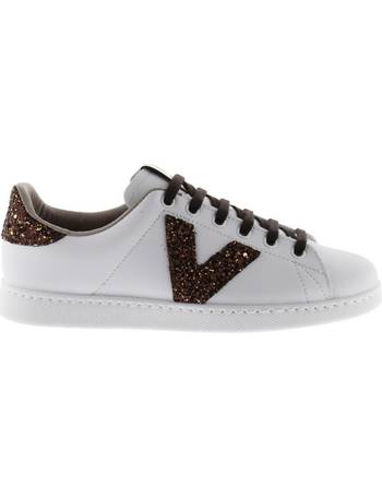 Shop Women s VICTORIA Leather Trainers up to 80 Off DealDoodle