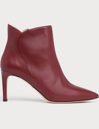 lk bennett burgundy boots