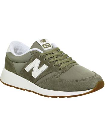 womens new balance pale blue 420 suede trainers