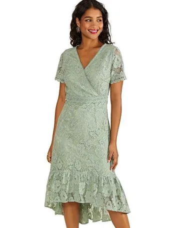 debenhams mint green dress
