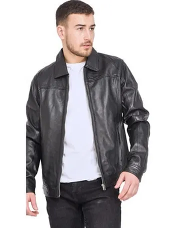 blue wellford leather jacket