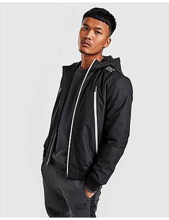 ea7 packaway hooded jacket