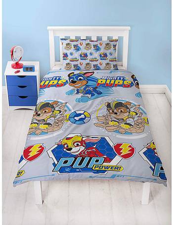 Paw Patrol Childrens/Kids Official Spy Reversible Comforter Cover Bedding Set 