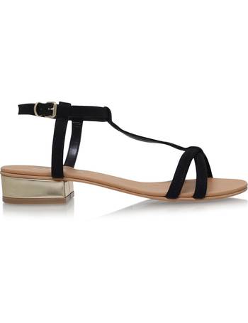 carvela black sandals