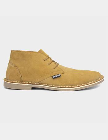 Mens LAMBRETTA  suede leather lace up ankle boot style CARNABY 2 