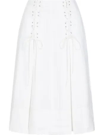 Shop Ralph Lauren Women's White Skirts up to 45% Off | DealDoodle