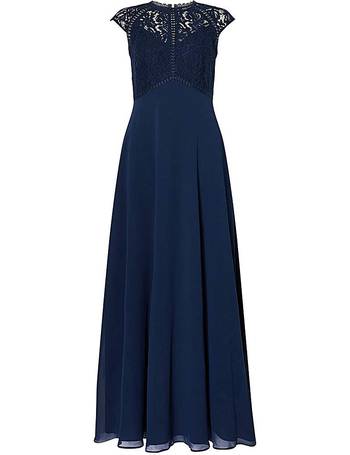 Simply be navy lace cheap dress