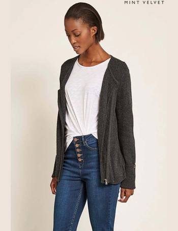 Mint velvet hot sale grey cardigan