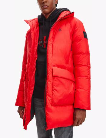 Shop Calvin Klein Men's Red Jackets up to 50% Off | DealDoodle