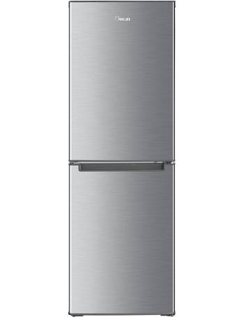 swan fridge freezer grey