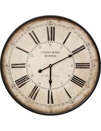 Hometime MDF Round Wall Clock 30cm
