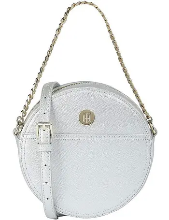 tommy hilfiger round crossbody bolsa