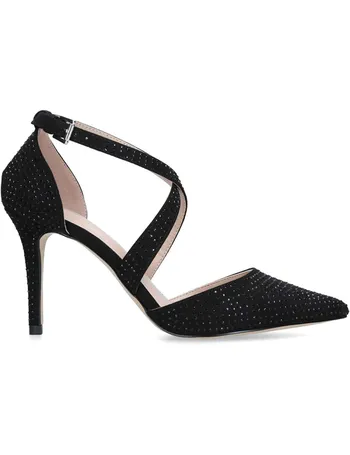 carvela kross stiletto heel court shoes