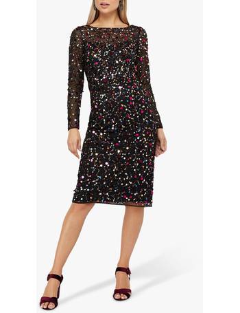 monsoon amber heart sequin dress