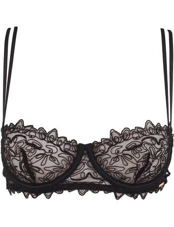 Bluebella Tallulah Open Cup Bra 41515 Underwired Erotic Bras Lingerie Sexy  Black 