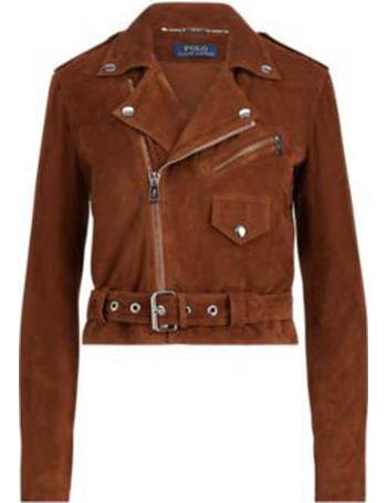 ralph lauren suede jacket women's