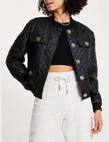 river island cato leather jacket