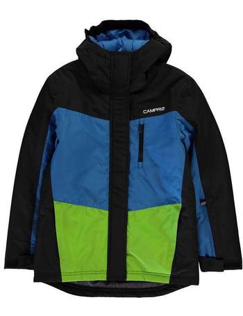 Campri Boys Kids Childrens Zip Front Hooded Padded Warm Winter Ski Jacket