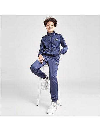 Emporio armani ea7 poly on sale tricot tracksuit junior