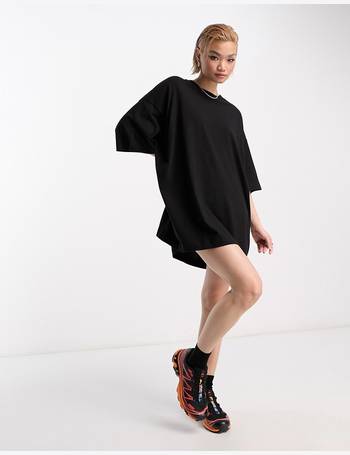 WEEKDAY Klara Mini Tube Dress in Black