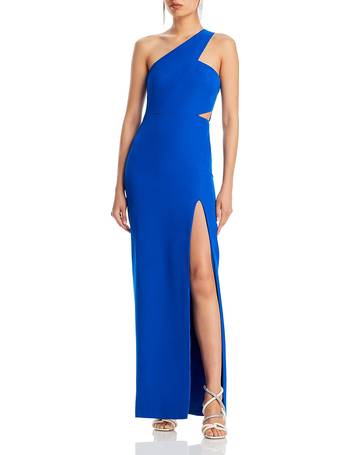 Shop Aidan Mattox Women s One Shoulder Dresses up to 75 Off