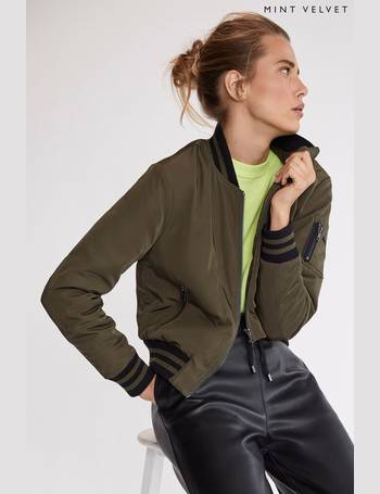 Mint velvet hotsell khaki stripe jacket