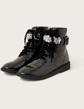 Debenhams shop patent boots